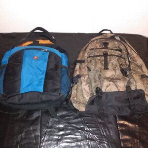 SwissGear Computer Backpack & Camo Backpack